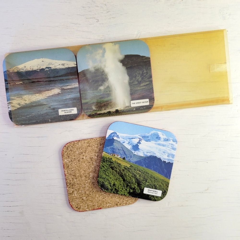 Travel Coasters Vintage Souvenirs